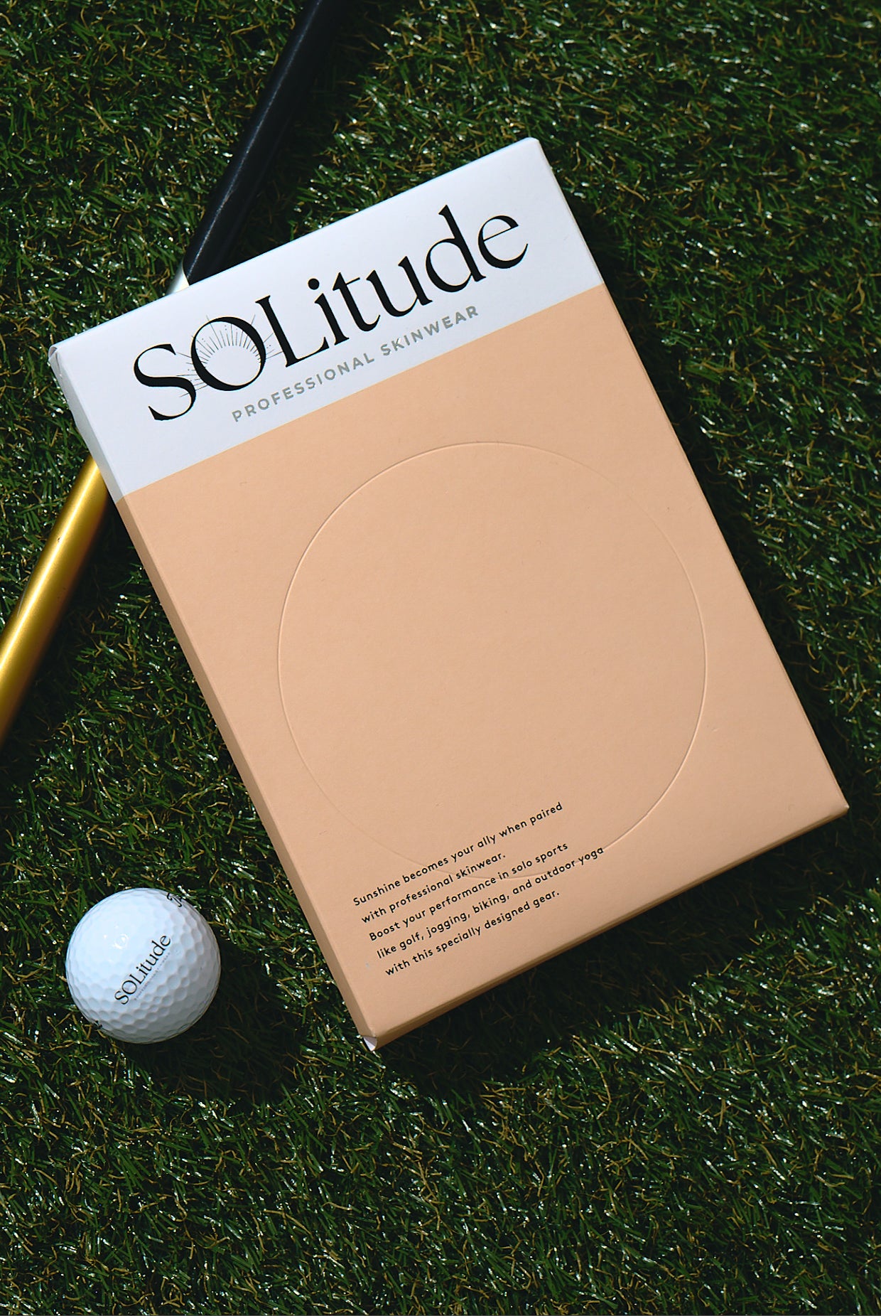 SOLitude 新感覚インナーウェア　UVケア ゴルフ サイズM ゴルフ・ランニング用UVカットインナー SOLitude